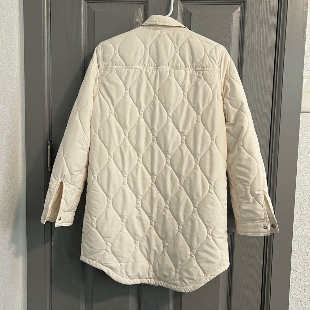 Love Tree Ivory Quilted Jacket - Picture 3 of 5
